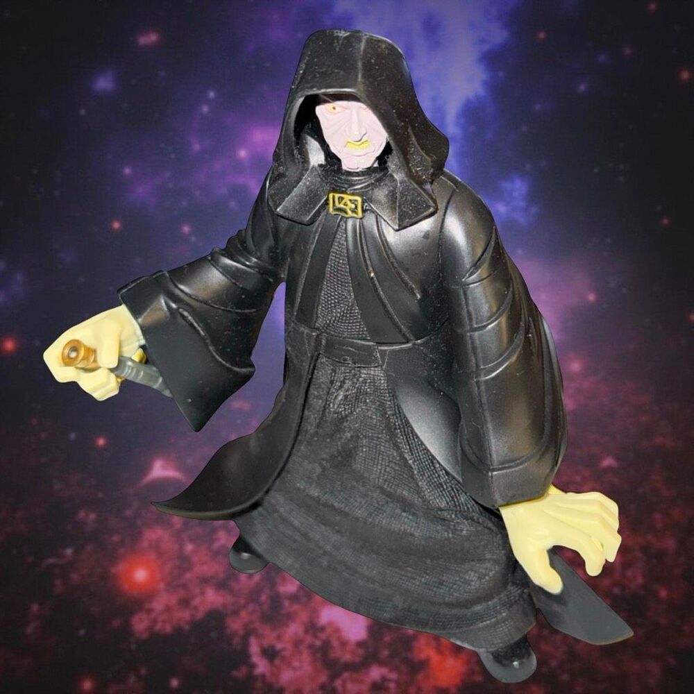 Star Wars Force Battlers Emperor Palpatine W/ Lightsaber End Action Figure A44